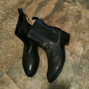 New Cole Haan Leather Nike Air Boots sz 9